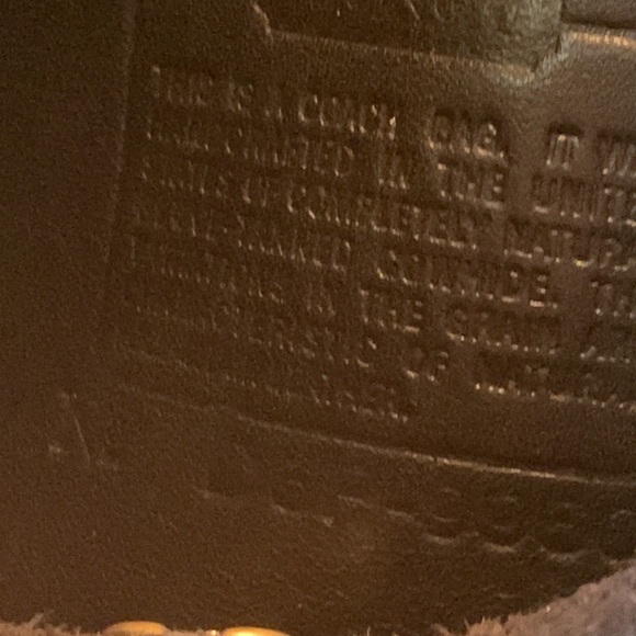 VINTAGE Coach Y2K 90s mini black leather backpack top handle adjustable VGUC - Picture 14 of 16